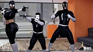 Dukes хардкор меденки ремейк трейлъри с къдрави зрели мадами