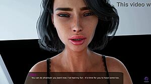 busty stepmom delivers wet blowjob in 3d hentai milfy city