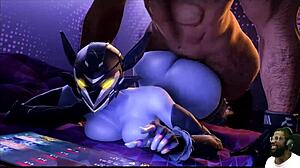 Hardcore anime sex with tight asses
