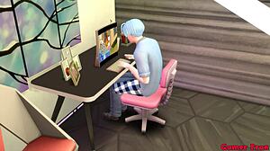 hey, bulma catches her stepson watching porn in episode 1