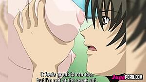 Man, my sexy blue-haired student spreads wide to take her perverted teacher’s cock, uncensored hentai!