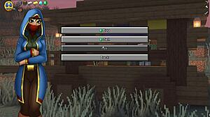 HornyCraft parody game with best handjob and more