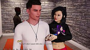 Being A Dik 166 Details Twister Game With Busty Redhead Girlfriend In Sexy Outfit And Her Fat Latina Sorority Friend.