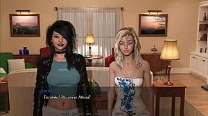 My roommate enjoys lesbian sex – A cartoon adult film
