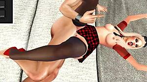 Babydoll Takes Huge Cock Deep