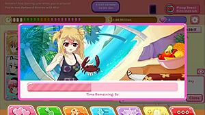 Fantasies with big-boobed blondes in uncensored hentai