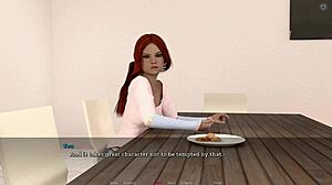 Redhead 18-Year-Old Stepsister in Sexy Lingerie Craves Action