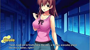 Tenioha girls get wild with Ami on lust route ending soaked