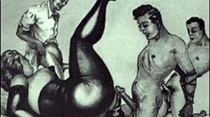 hey, these vintage erotic drawings are super cool!