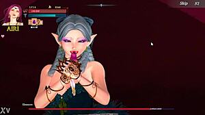 Airi Licked by Giant Lady in Guilty Hell 2