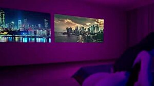 big ass and big boobs battle little dick in cozy 3d hentai room jiggle fest