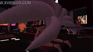 Public display of the fox spirit in Second Life