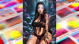 thick anime beauties dominate in ai photoshoot