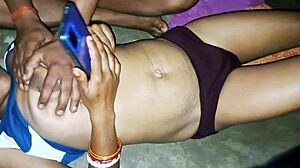 Hot desi stepsister gets naked and satisfies me well