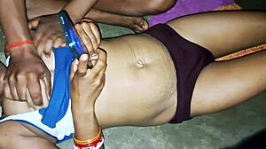 Hot desi stepsister gets naked and satisfies me well