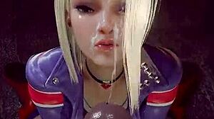 Animasi Bagus Blowjob Atletik dan Muka Besar