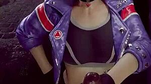 Aké dobrá animácia atletického blowjobu a veľkého zadku facial