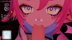 El Xox's yandere character ties up and uses for VTuber duties in cartoon porn