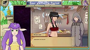 Avatar Four Elements Trainer Part 34: Anal Orgasm with Mai