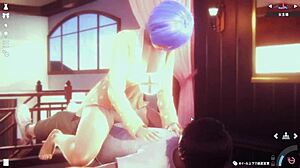 Remのサジェスティブカウガールセックス