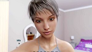 Romantic sex turns wild with massive cumshot on her face in 3D hentai