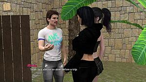 Leap of Faith 103 Shows Big Tits in 3D Action!