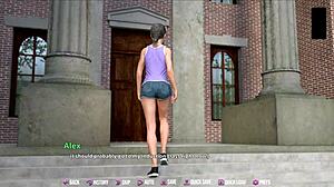 מלכי הקולג' 1 - צלול לתוך משחק פרודיה 3D חם