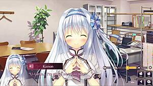 Kanon Kasukabe’s steamy ecchi scene in common route until home