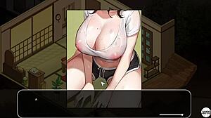 Walking into H House, I see my childhood friend stripping naked. Mom's old pal and her daughter watch in Inari S1E1!