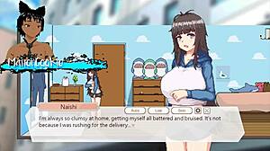 Delivering packages and getting something