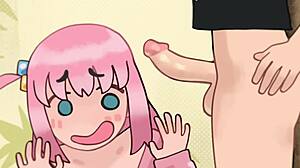 Bocchi x Kita动漫二人组狂野激烈动作与热辣邂逅