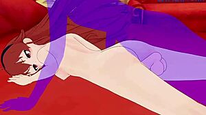 Intense sex scenes with big-chested babes in Mushoku Tensei