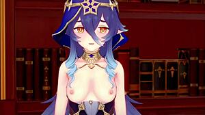 对话式莱拉说，我在琴的办公室里口交并被猛干，《原神》完整动作