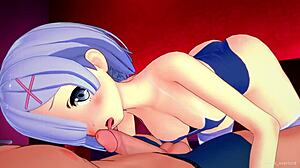 Rem Wants to Get Naughty in Her Bikini Uncensored Under Hot Sun