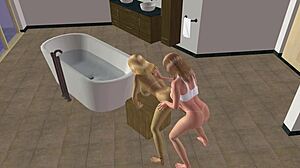 I’m blown away by this beautiful shemale banging a stunning woman