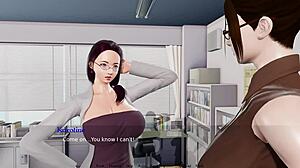 Watching a Sexy 3D Milf Shower in Bound by Lust
