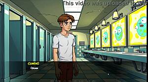 Portal parody hentai game ep 7 with Evil Morty