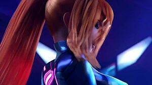 How Does Samus Aran's Big Sexy Ass Bounce on Hard Cock?