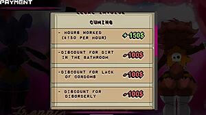 Explore thrilling hentai game, fap Nights at Frennis Club
