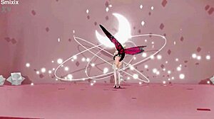 Miku’s enticing dance leaves her in languid, stunning array