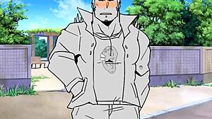 Worst dating sim ever turns into silly gay hunk comedy with yaoi vibes