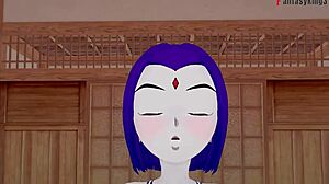 I’m obsessed with Raven in bikini getting pounded hard in POV Titans fantasy