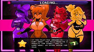 Explore thrilling hentai game, fap Nights at Frennis Club
