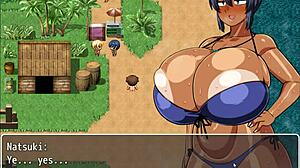 Το Λαδωμένο Παραλιακό Μασάζ της Natsuki Τη Νοτίζει Τόσο