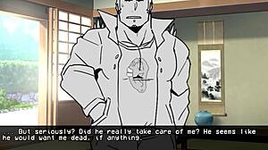 Worst dating sim ever turns into silly gay hunk comedy with yaoi vibes