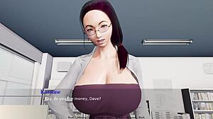 Watching a Sexy 3D Milf Shower in Bound by Lust