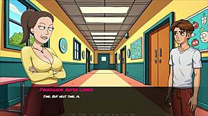 Portal parody hentai game ep 7 with Evil Morty