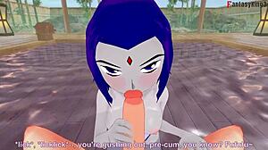 I’m obsessed with Raven in bikini getting pounded hard in POV Titans fantasy