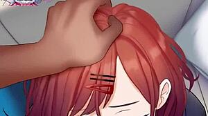 Anime Secretary Sucks for Quick Office Blowjob Thrill