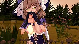 Will Lisa from Genshin Impact Blow Your Mind with Blowjob and Titjob?